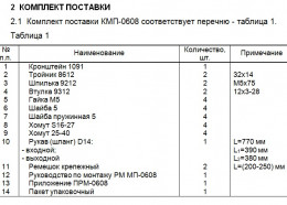 Комплект монтажный КМП-0608 Хундай Туксон,КИА Спортейдж ЗАО"Лидер"