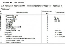 Комплект монтажный КМП-0019 УАЗ "Хантер" с дв. ЗМЗ-4091 ЗАО"Лидер"